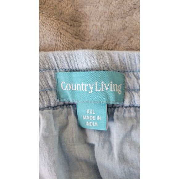 Country Living Lagenlook Ombre Blue Skirt - Picture 3 of 4